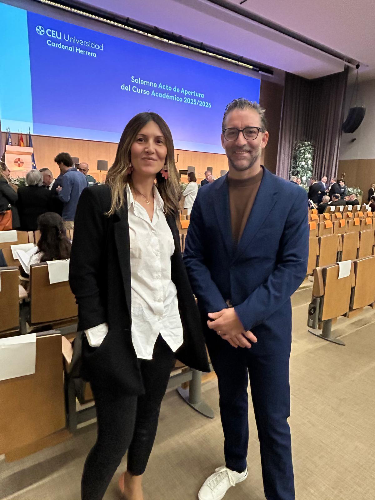 Aemon asiste a la apertura oficial del curso académico de la Universidad CEU Cardenal Herrera